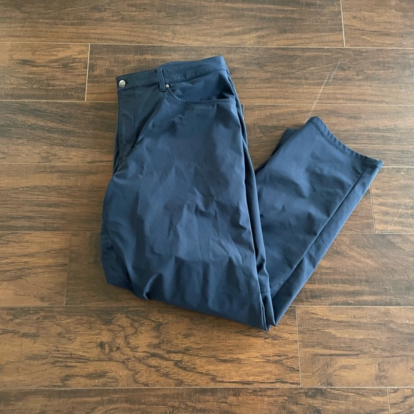 Lululemon ABC Pant Navy Blue Size 40 x 31 - Picture 1 of 5